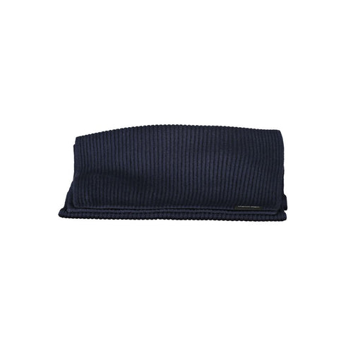 Calvin Klein Blue Cotton Scarf